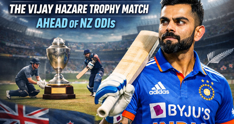 Why Virat Kohli Skipped the Vijay Hazare Trophy Match